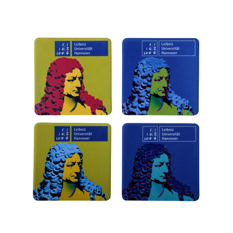 Flachmagnet "Gottfried Wilhelm Leibniz"