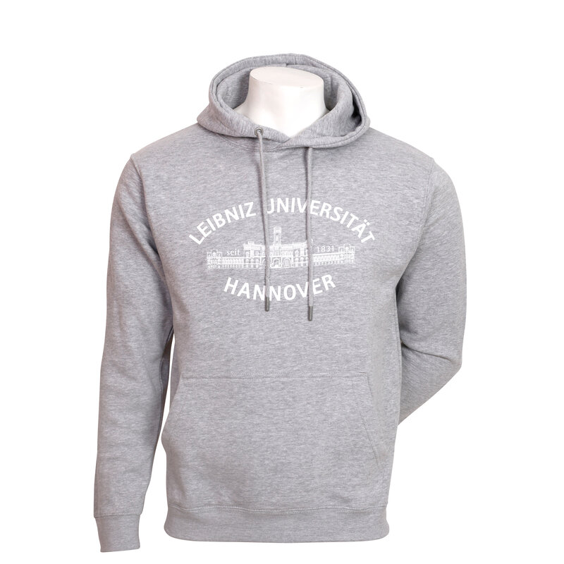Bio-Hoodie grau