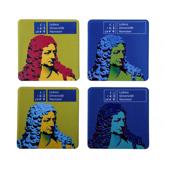 Kühlschrankmagnet der Leibniz Universität Hannover